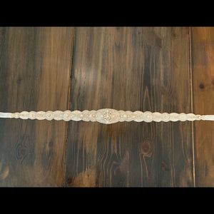 “Bling!” Bridal Sash